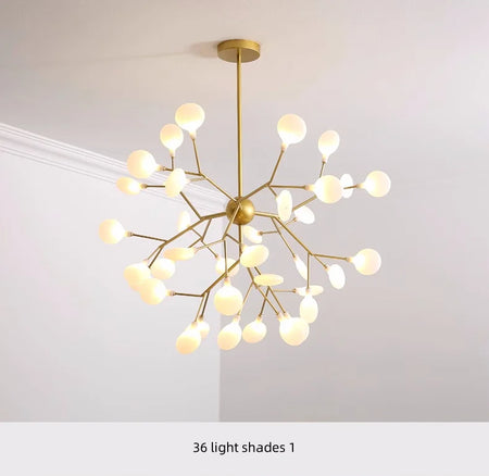 Pendant Light - Nordic G4 Led Chandelier Modern Branch Gold Black SW-36210678 - SWEET-LIGHTS