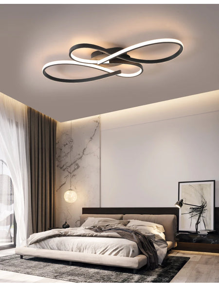 Ceiling Light - New Modern Led Black Lamp for Living Room Bedroom Study SW-36210234 - SWEET-LIGHTS