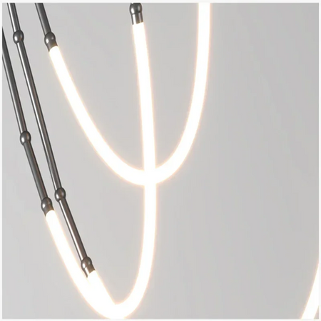 Pendant Light - Nordic Modern Art Line LED Hanging Lamp for Dining Room and Living Room SW-36210567 - SWEET-LIGHTS