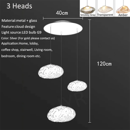 Chandelier - Nordic Home Decoration Living Room LED Pendant Light SW-36210345 - SWEET-LIGHTS