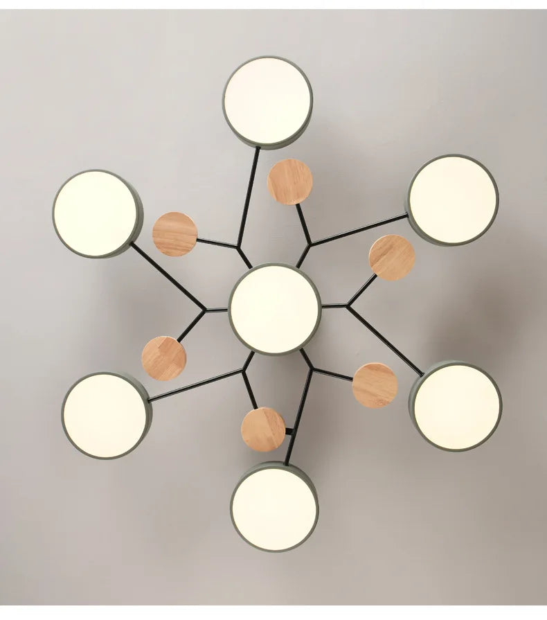 Ceiling Light - Nordic Style LED Chandelier for Living Room Kitchen SW-36210478 - SWEET-LIGHTS