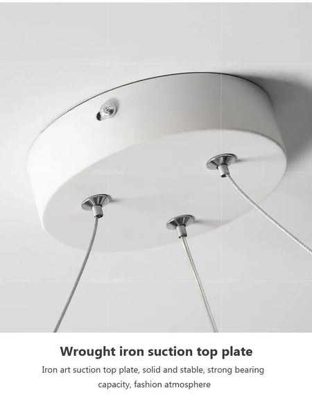 Pendant Light - LED Line Pendant Light Modern 24/30cm Aluminium Hanging Lamps For Indoor Illumination SW-36210567 - SWEET-LIGHTS
