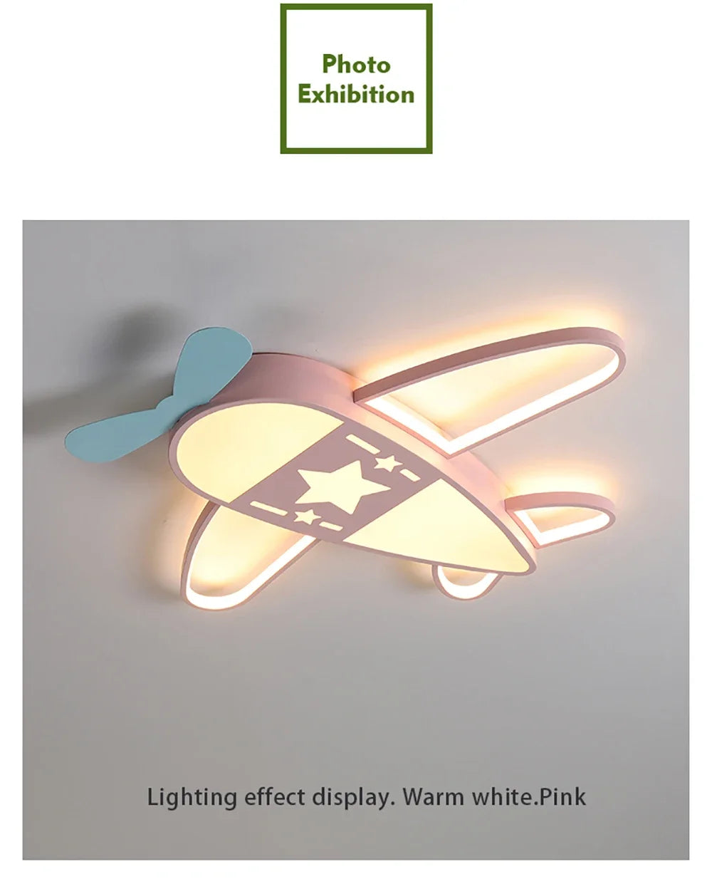Children Lighting - Modern Airplane Led Ceiling Lights Children Cartoon Creative Lamp for Kids Room Indoor Lighting SW-36210234 - SWEET-LIGHTS