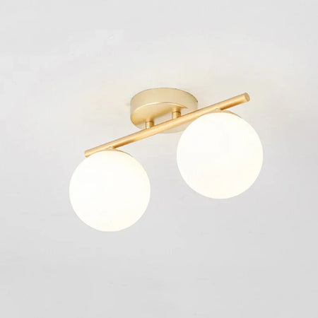 Ceiling Light - Nordic LED Iron Glass Lamp Gold Corridor Aisle SW-36210789 - SWEET-LIGHTS