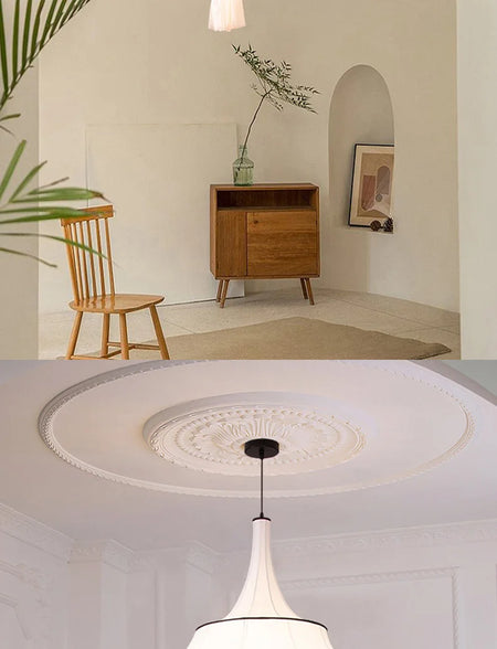 Pendant Light - Japanese Retro Wabi Sabi Cloth Chandelier Home Pendant Lights Room Decor SW-36210578 - SWEET-LIGHTS
