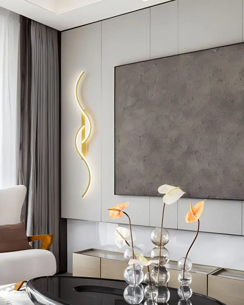 Wall Light - Indoor LED Wall Lamps for Bedroom Black Gold SW-36210458 - SWEET-LIGHTS