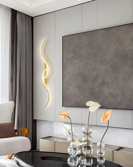 Wall Light - Indoor LED Wall Lamps for Bedroom Black Gold SW-36210458 - SWEET-LIGHTS