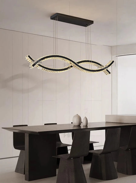 Pendant Light - Modern LED Ring Chandelier for Living Room SW-36210789 - SWEET-LIGHTS