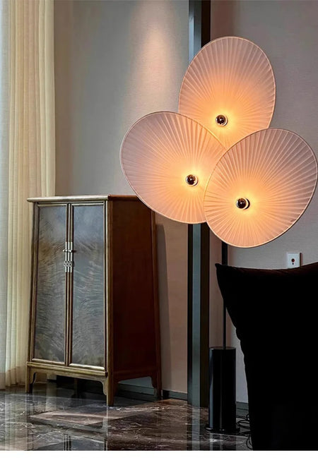 Floor Lamp - Modern Nordic Minimalism Fan Shaped Sofaside Lamp SW-36210012 - SWEET-LIGHTS