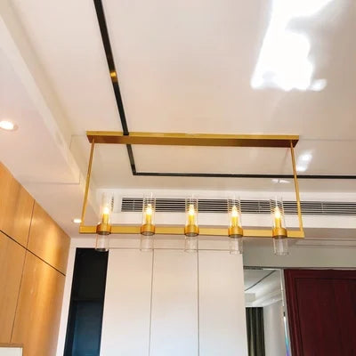 Pendant Light - Retro American Chrome Black Gold LED Chandelier Lighting Fixtures For Foyer SW-36210458 - SWEET-LIGHTS