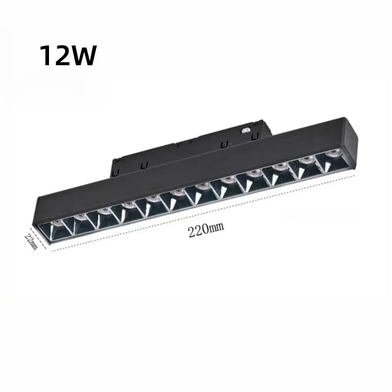 Spotlight - 6W 12W 18W 24W LED Embedded Magnetic Track Light SW-36210347 - SWEET-LIGHTS