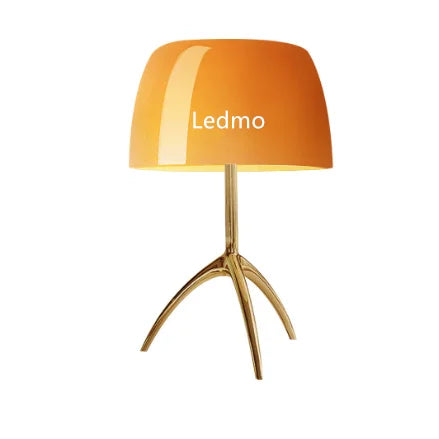Table Lamp - Italian Designer Glass Shade Tripod Desk Light SW-36210345 - SWEET-LIGHTS