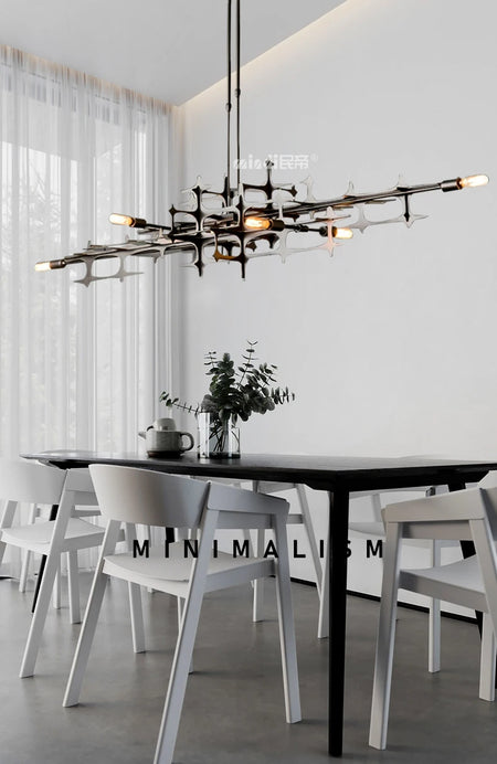 Pendant Light - Nordic Light Luxury Geometric Bar Pendant Lamp SW-36210357 - SWEET-LIGHTS