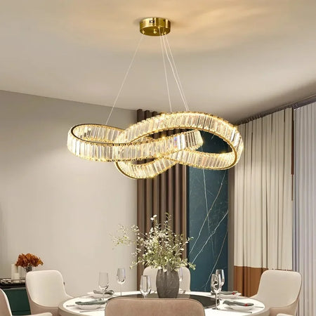 Pendant Light - Modern Home Decoration Crystal Chandelier Living Room Lamp Dining Table Pendant Lights SW-36210567 - SWEET-LIGHTS
