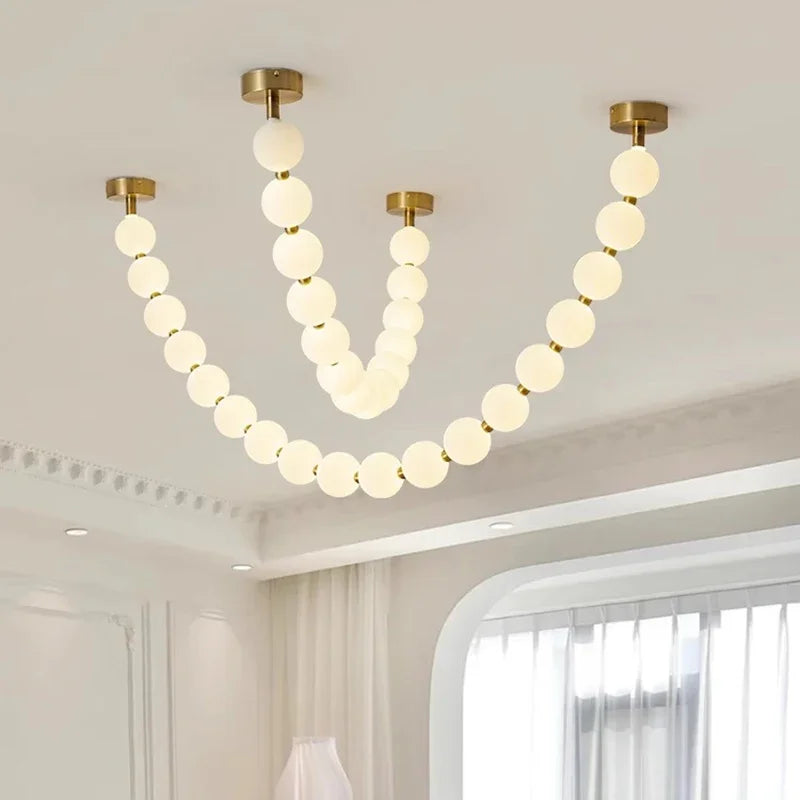 Pendant Light - Nordic Beads LED Chandelier for Home Decor SW-36210478 - SWEET-LIGHTS