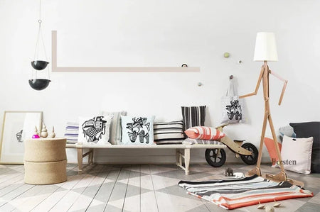 Floor Lamp - Japanese Style DIY Wooden Nordic Light SW-36210458 - SWEET-LIGHTS