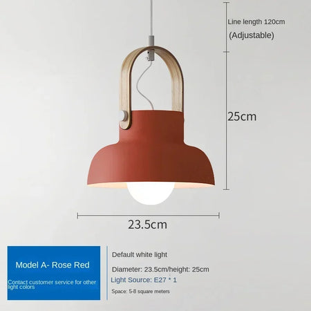 Pendant Light - Nordic Loft LED Iron Macaron Lamp Fixtures SW-36210347 - SWEET-LIGHTS