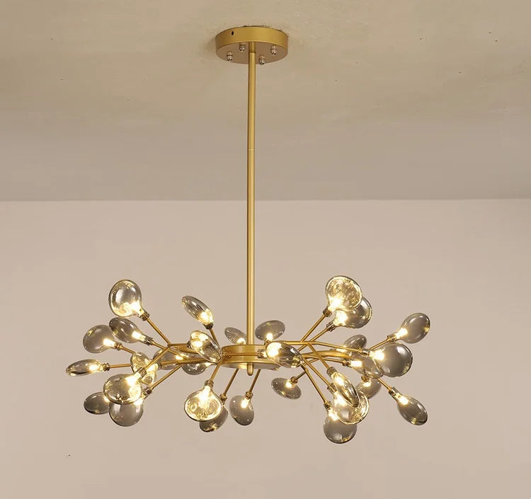 Pendant Light - Nordic G4 Led Chandelier Modern Branch Gold Black SW-36210678 - SWEET-LIGHTS