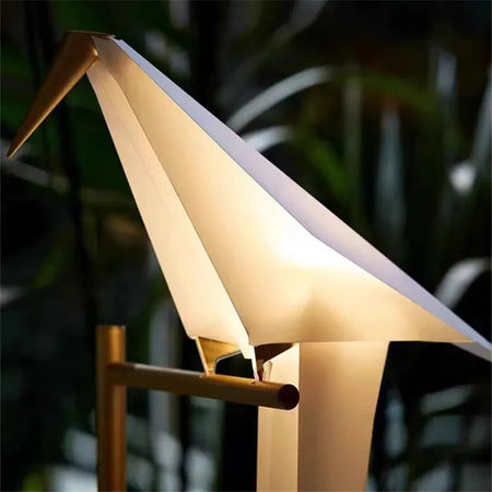 Floor Lamp - Perch Light LED Designer Gold Origami Bird Lamp SW-36210345 - SWEET-LIGHTS