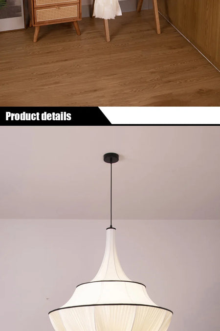 Pendant Light - Japanese Retro Wabi Sabi Cloth Chandelier Home Pendant Lights Room Decor SW-36210578 - SWEET-LIGHTS