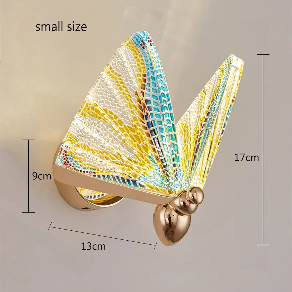 Wall Light - LED Wall Lamp Modern Creative Nordic Butterfly Bedroom Living Room Aisle Lighting SW-36210347 - SWEET-LIGHTS