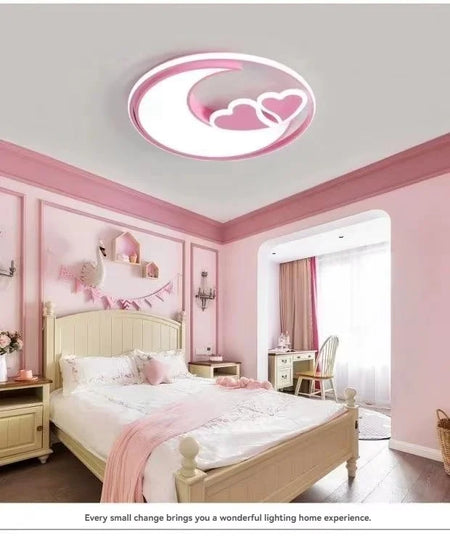 Children Lighting - Heart Shape Ceiling Lights For Girls Room Kids Bedroom Lamp SW-36210345 - SWEET-LIGHTS