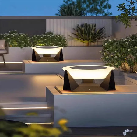 Outdoor Light - LED Remotely Controlled Solar Column Lamp Dimmable Waterproof SW-36210425 - SWEET-LIGHTS