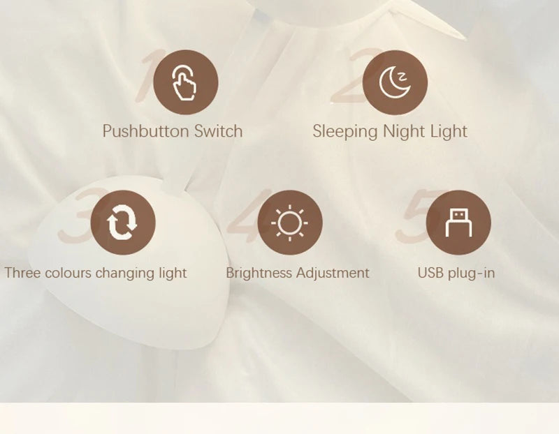 Table Lamp - LED Dimmable Nordic Design for Bedroom Home SW-36210789 - SWEET-LIGHTS