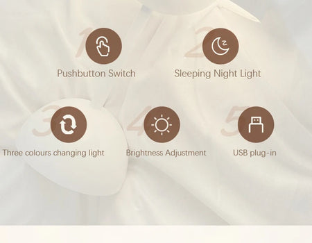 Table Lamp - LED Dimmable Nordic Design for Bedroom Home SW-36210789 - SWEET-LIGHTS