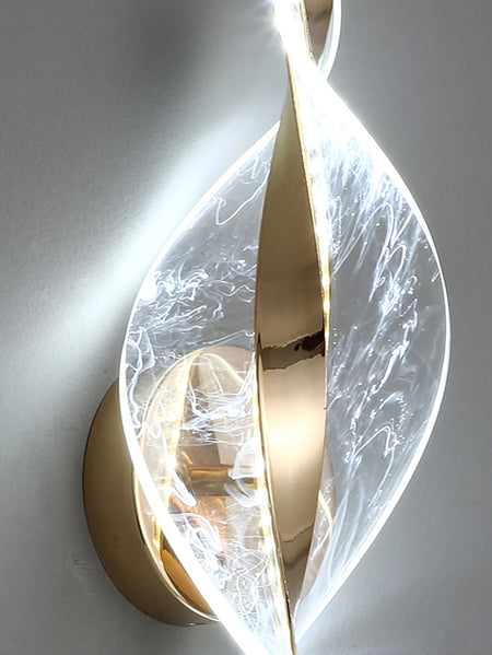 Wall Light - LED Modern 1PC Gold/Black Acrylic Lamp SW-36210345 - SWEET-LIGHTS