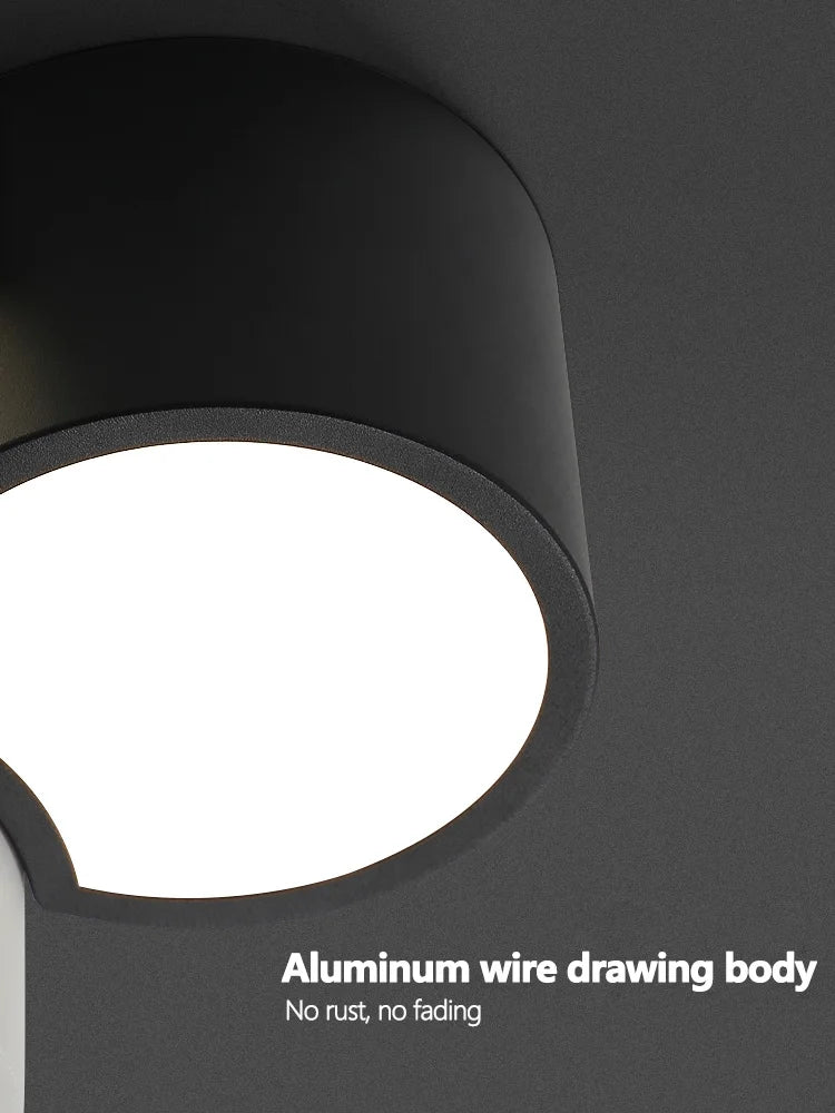 Ceiling Light - Modern Minimalist Geometric Black and White Lamp SW-36214012 - SWEET-LIGHTS