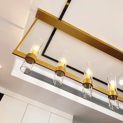 Pendant Light - Retro American Chrome Black Gold LED Chandelier Lighting Fixtures For Foyer SW-36210458 - SWEET-LIGHTS