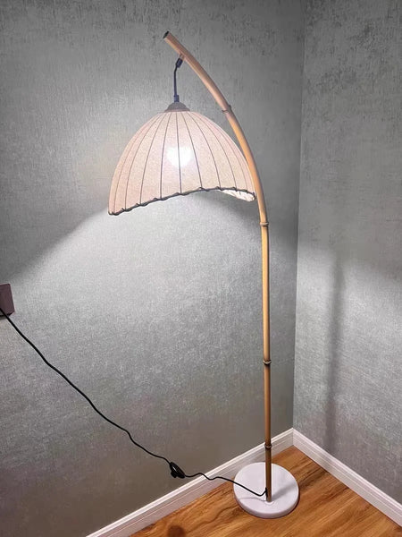 Floor Lamp - Foyer Wabi Sabi Canvas Shades LED Metal Light SW-36211023 - SWEET-LIGHTS