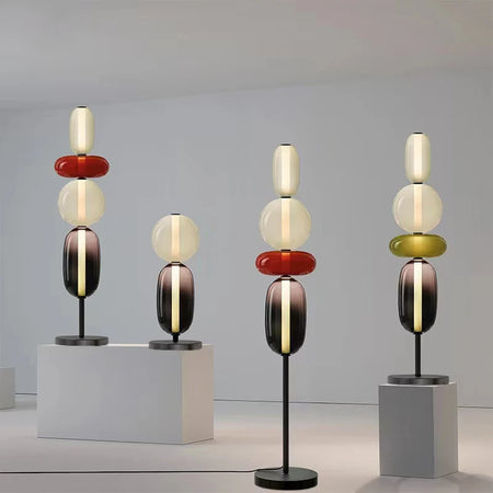 Floor Lamp - Italian Colored Glass LED Designer Light SW-36210458 - SWEET-LIGHTS