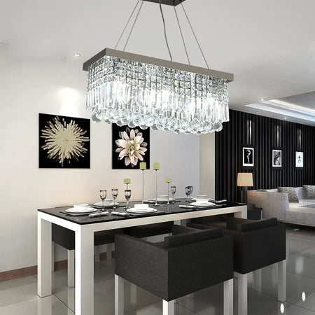 Pendant Light - LED Crystal Chandelier Modern Dining Lamp SW-36210923 - SWEET-LIGHTS