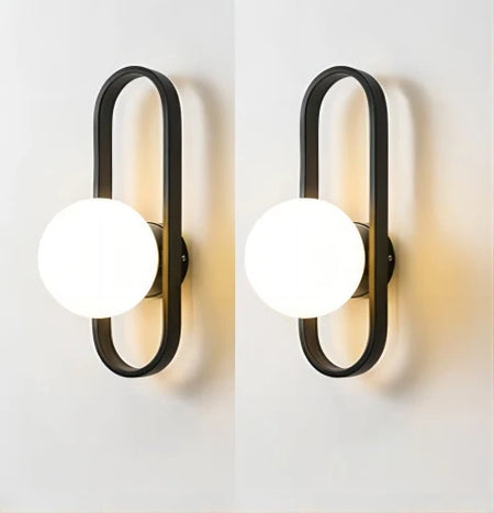 Wall Light - Modern Minimalist LED E27 Wall Sconce Glass SW-36210345 - SWEET-LIGHTS