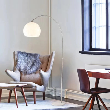 Floor Lamp - Nordic Modern Minimalist LED Stand Light White Orange SW-36210345 - SWEET-LIGHTS