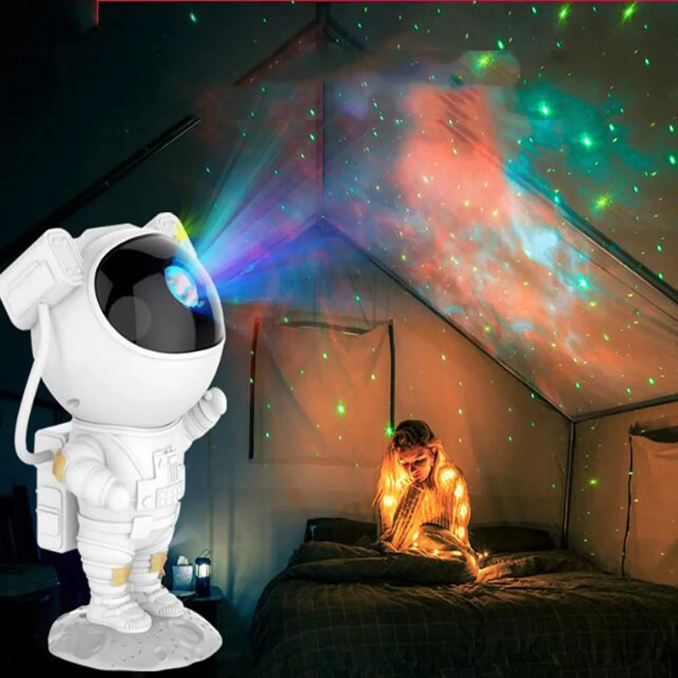 Children Lighting - Galaxy Star Astronaut Projector LED Night Light Decorative For Children Gifts SW-36210457 - SWEET-LIGHTS