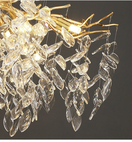 Pendant Light - French Luxury Golden Modern Branch Chandelier SW-36214678 - SWEET-LIGHTS