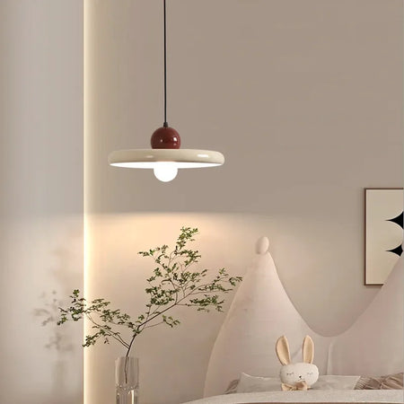 Pendant Light - Nordic Cream Style Flying Saucer 20/30cm SW-36210457 - SWEET-LIGHTS