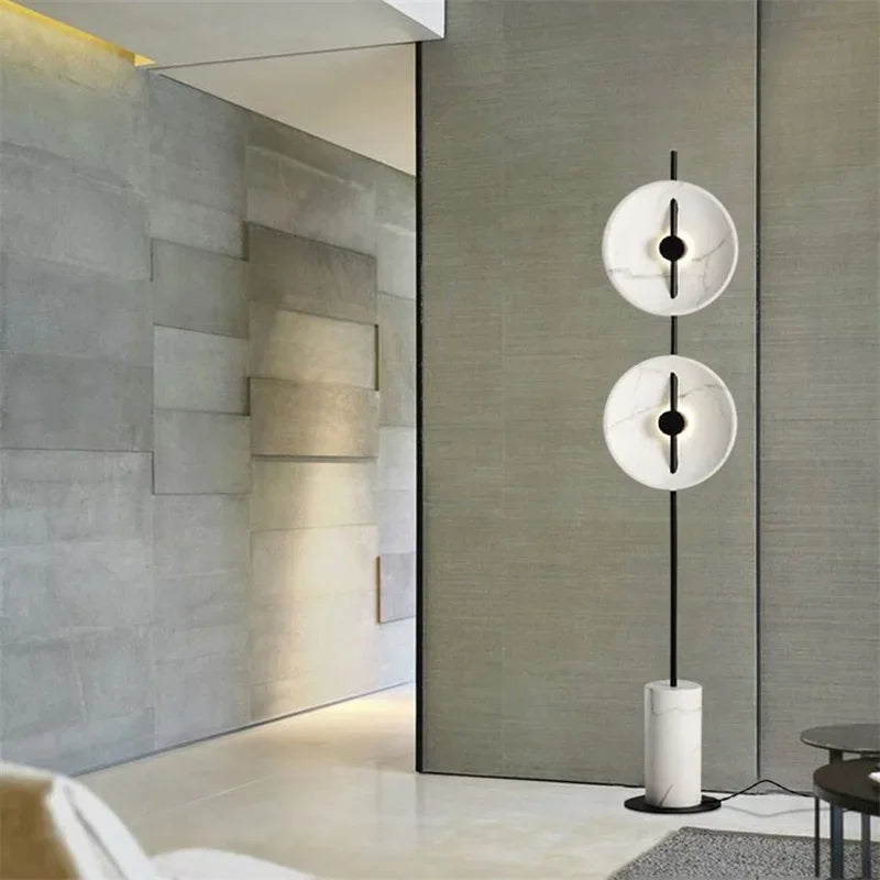 Floor Lamp - SEAN Modern Creative LED White Marble Standing Light SW-36210579 - SWEET-LIGHTS