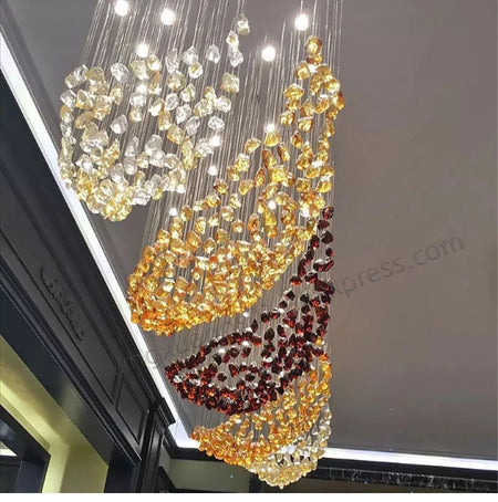 Chandelier - Modern Hanging Lights Hotel Lobby Pendant Lamp SW-36210456 - SWEET-LIGHTS