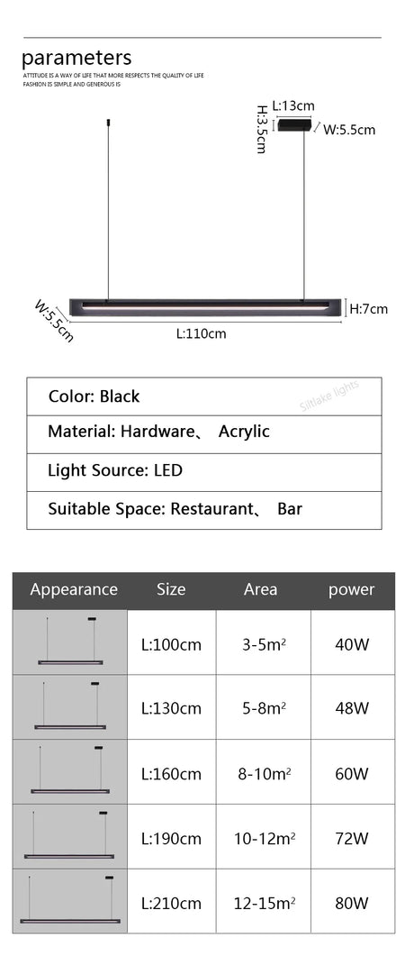 Pendant Light - Restaurant Chandelier Italian Designer Glass Art Modern Bar Dining Table Lamp SW-36210789 - SWEET-LIGHTS