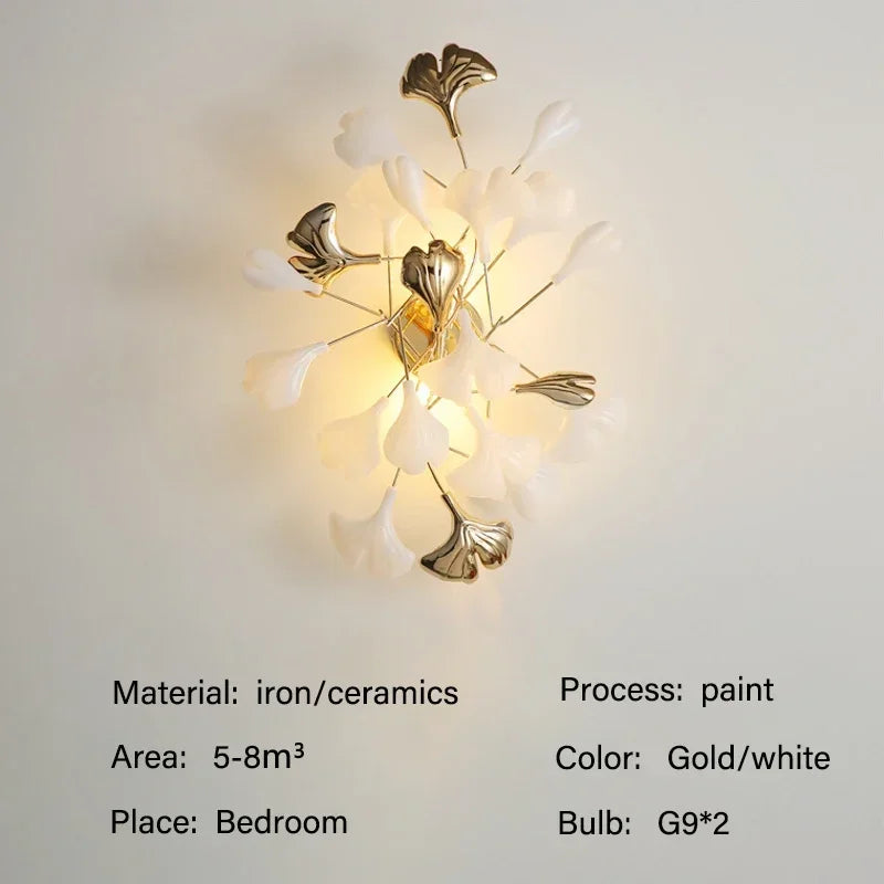 Pendant Light - Modern Luxury Ginkgo LED Chandelier Fixture SW-36210729 - SWEET-LIGHTS