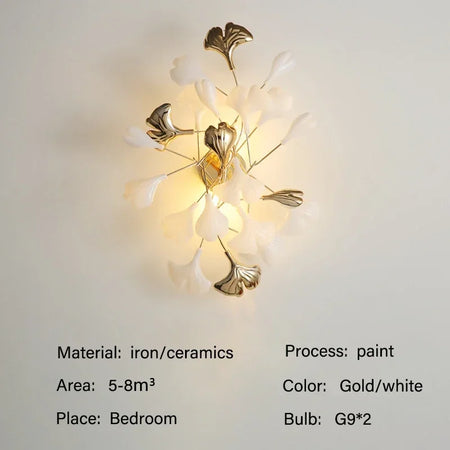 Pendant Light - Modern Luxury Ginkgo LED Chandelier Fixture SW-36210729 - SWEET-LIGHTS