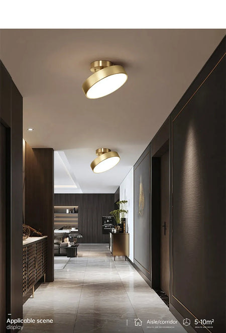 Ceiling Light - Modern LED Copper Decor Fixture for Home SW-36210579 - SWEET-LIGHTS