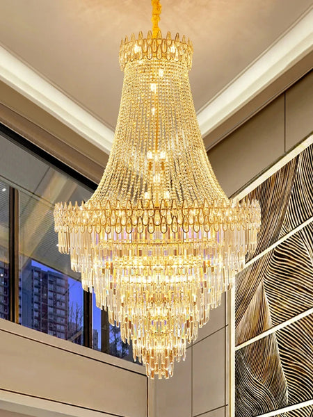 Chandelier - Nordic Modern Crystal Ceiling Light for Villa SW-36210345 - SWEET-LIGHTS