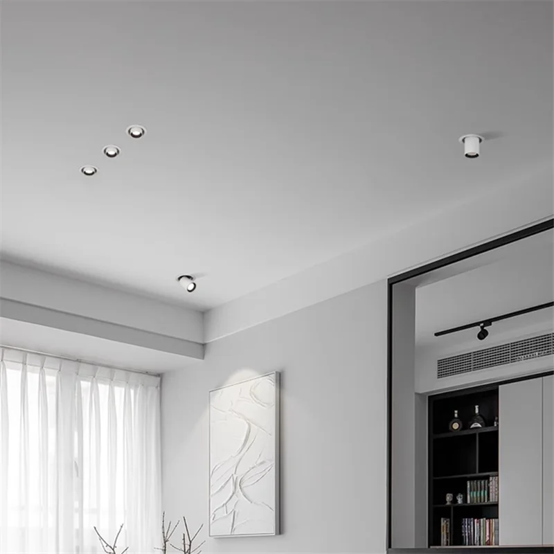 Spotlight - 1Pcs NEW Style LED Aluminum Recessed Rotating Downlight 9W12W15W18W20W24W Epistar Chip COB Ceiling Lamp AC85-265V SW-36210357 - SWEET-LIGHTS