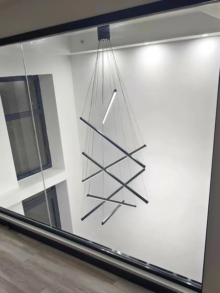 Pendant Light - Modern Stair Chandelier Nordic Luxury LED Ceiling Lamp for Living Room Indoor Light SW-36210567 - SWEET-LIGHTS