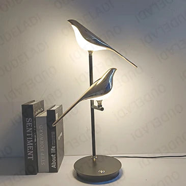 Table Lamp - Modern LED Magpie Bird Model for Indoor Reading SW-36210347 - SWEET-LIGHTS